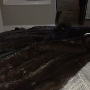 MICHAEL FORREST NEW YORK MINK FUR COAT #170-62 beautiful like new